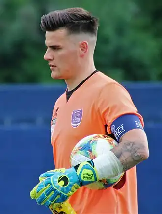 Zetterer in 2019 als speler van Austria Klagenfurt