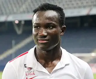 Dwamena in 2016 als speler van FC Liefering