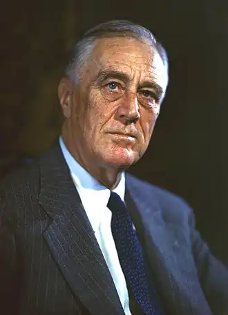 Franklin Delano Roosevelt in 1944