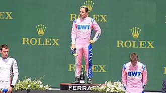 Dylan Pereira op de Red Bull Ring in 2022.