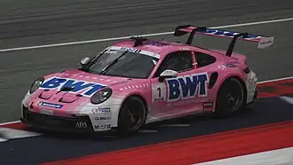 Bastian Buus op de Red Bull Ring in 2023.