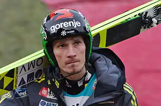 Robert Kranjec in Engelberg op 2014