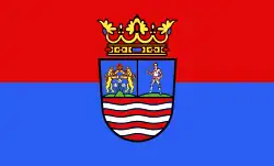 Vlag van Győr-Moson-Sopron