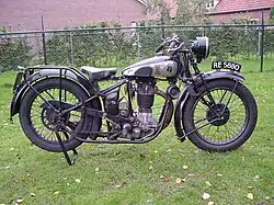 FN M67-kopklepper van 500 cc uit 1932
