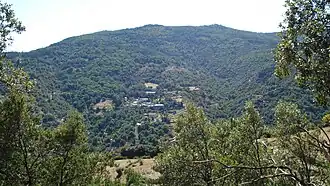 Gezicht op Saint-Martin-de-Lansuscle