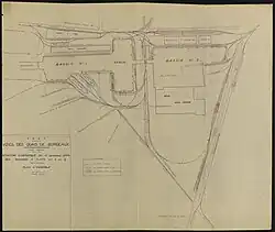 sporenlayout bassins à flots in Bordeaux.