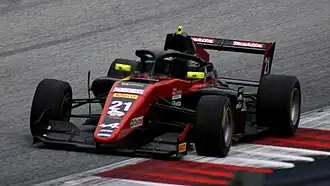 Piotr Wiśnicki op de Red Bull Ring in 2022.