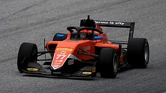 Dilano van 't Hoff op de Red Bull Ring in 2022.