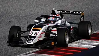 Laurens van Hoepen op de Red Bull Ring in 2023.