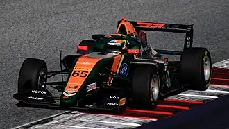 Santiago Ramos op de Red Bull Ring in 2023.