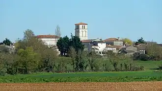 Gezicht op Archingeay