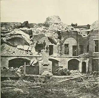 Fort Sumter na de beschieting