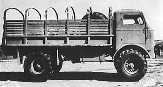 FWD SU COE met vijf ton laadvermogen