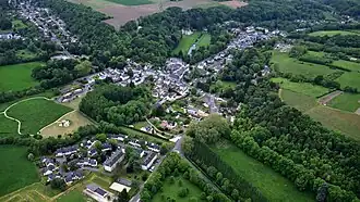 Gezicht op Pocé-sur-Cisse