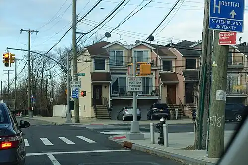 Straat in South Beach