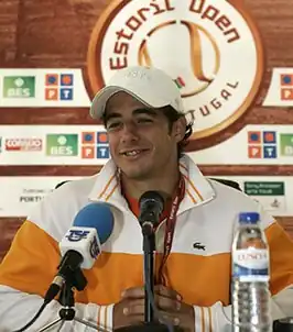 Gil op de Estoril Open in 2007