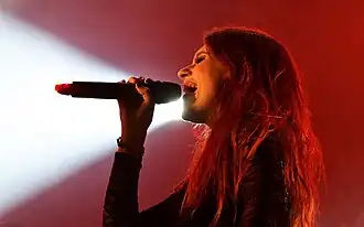 Zangeres Fabienne Erni (2019)