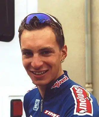 Fabrice Salanson in de Ronde van de Toekomst 2001