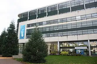 Het rectoraat, de zetel van het bestuur van de universiteit