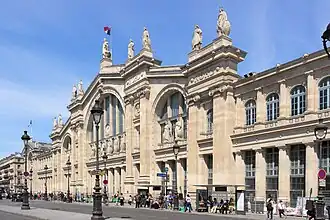 Voorgevel van het Parijse Gare du Nord