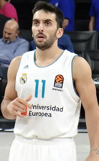 Campazzo bij Real Madrid in 2017