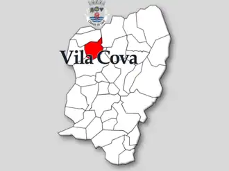 Kaart van Vila Cova