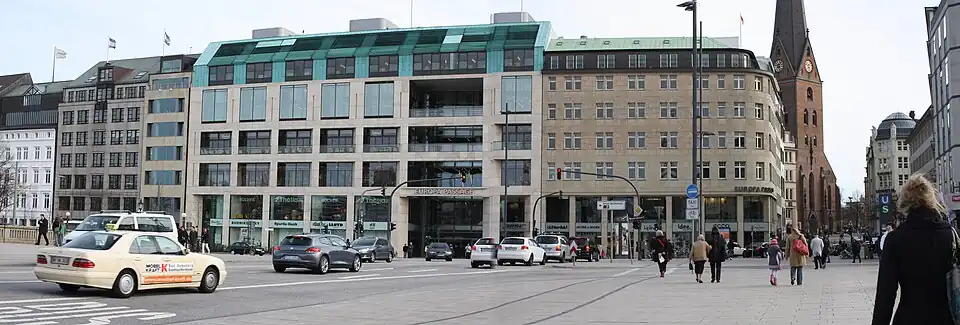 Het nieuwe panorama op Ballindamm