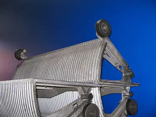 Groeven in roltraptredes