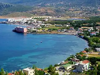 Uitzicht op Karaburun