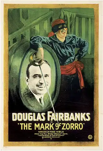 Filmposter uit 1920