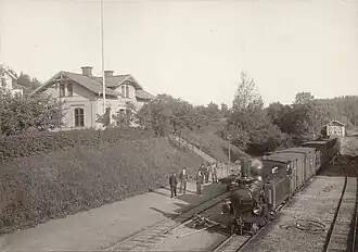 Station van Falerum in 1902