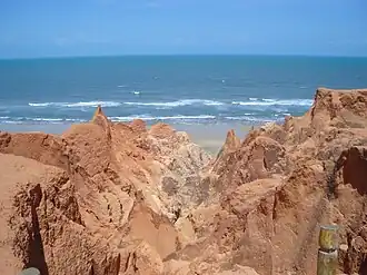 Falésias do Morro Branco in Beberibe