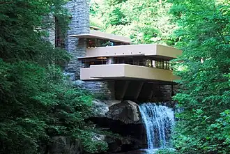 20e-eeuwse architectuur van Frank Lloyd Wright