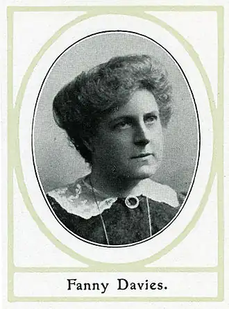 Fanny Davies (ca. 1909)