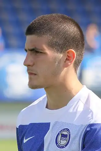 Perdedaj in 2011 als speler van Hertha BSC