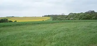 Landbouwgrond ten noorden van Brogborough