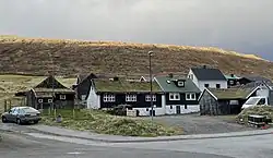 Het oude deel van het dorp