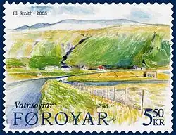 Hetzelfde beeld op een postzegel van Eli Smith, 2005