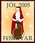 Kerstpostzege van de Faeröer, 2005