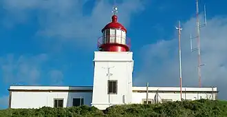 Gezien vanaf de oceaan