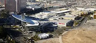 Het dak van de Fashion Show Mal.