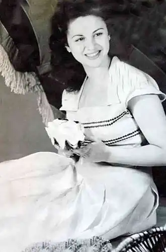 Faten Hamama in de jaren 50