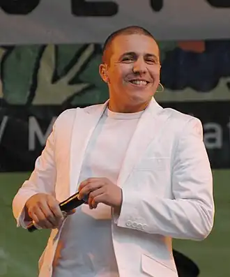 Faudel in een concert in 2008