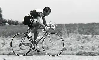 Fausto Bertoglio in de Ronde van Frankrijk 1976