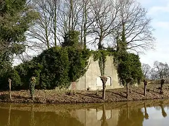 Deel wachtgebouw van Fort bij Tienhoven.