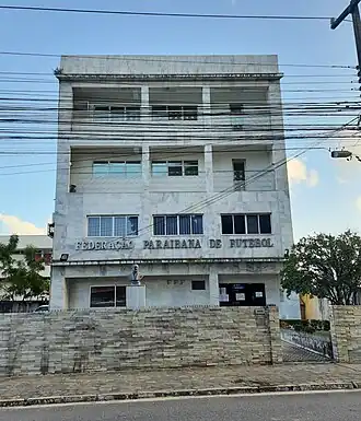 Hoofdkantoor van de Federação Paraibana de Futebol