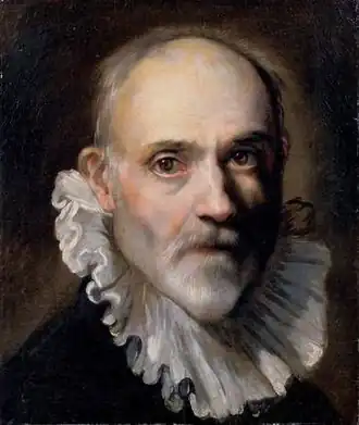 Federico Barocci, zelfportret ca. 1600