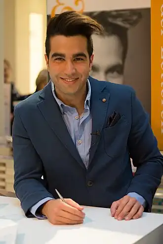 Mano Bouzamour op Het Feest der Letteren, 2015