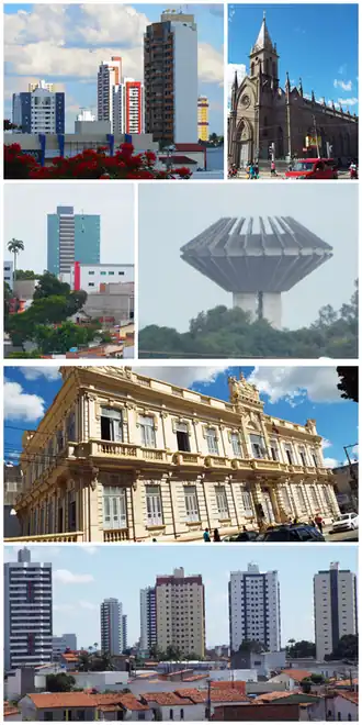 Een collage van Feira de Santana