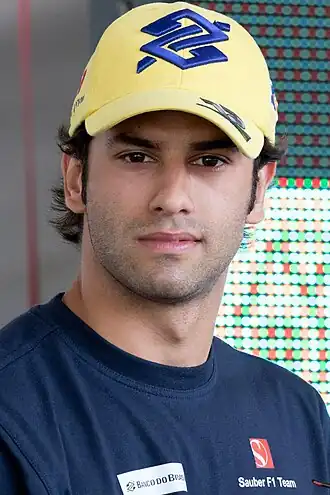 Felipe Nasr in 2015.